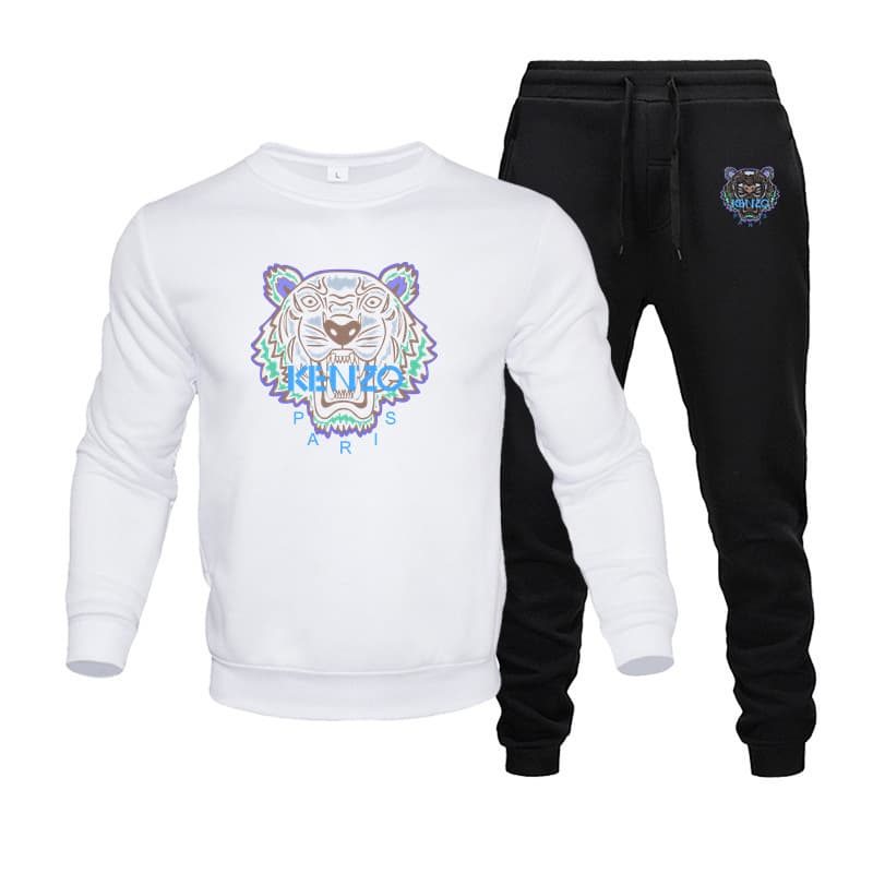 Ensemble de sport Cool coréen pour femmes, mignon, automne/hiver, explosif, étudiant de rue, pull et pantalon épais, ensemble deux pièces tendanc
