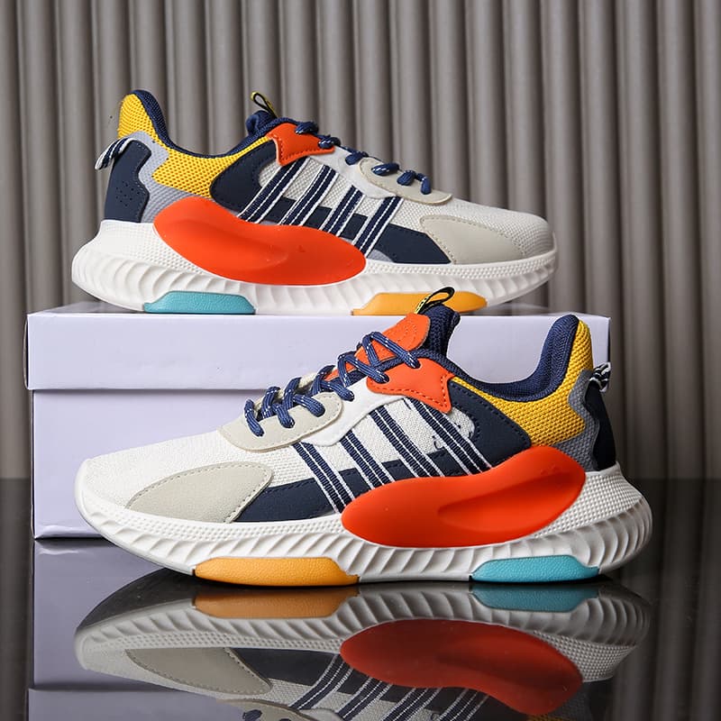 2023 Spring Breathable Couples Casual Shoes Heightening Sports Shoes For Men And Women F