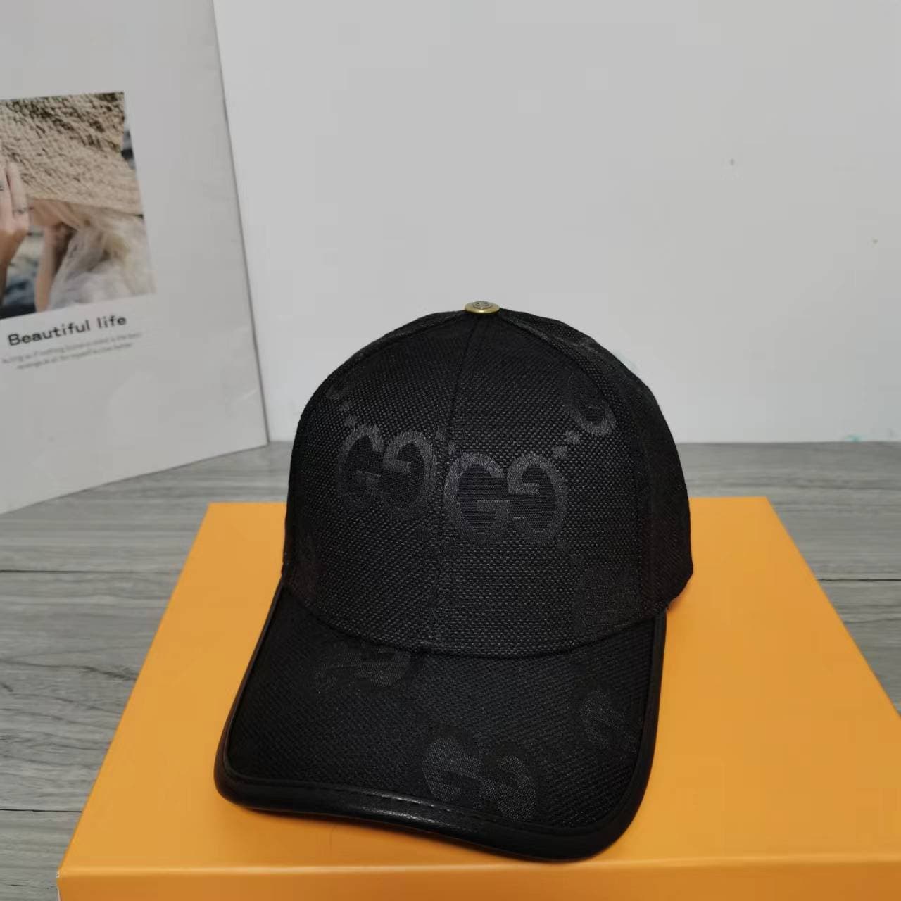 Chapeau de plage de baseball Mode G Chapeau de cowboy décontracté Chapeau de soleil