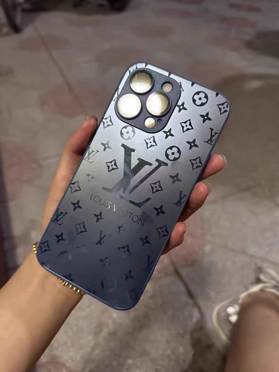 Étui de téléphone en verre dépoli Tide AG pour AP Original Machine Color avec lentille