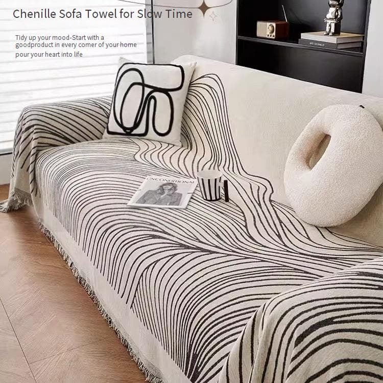 Home Textile Anti Cat Scratching Sofa Fabric Line Sofa Cover Cover Four Seasons Universal Sofa Cushion Thick Full Cover Sofa Cover