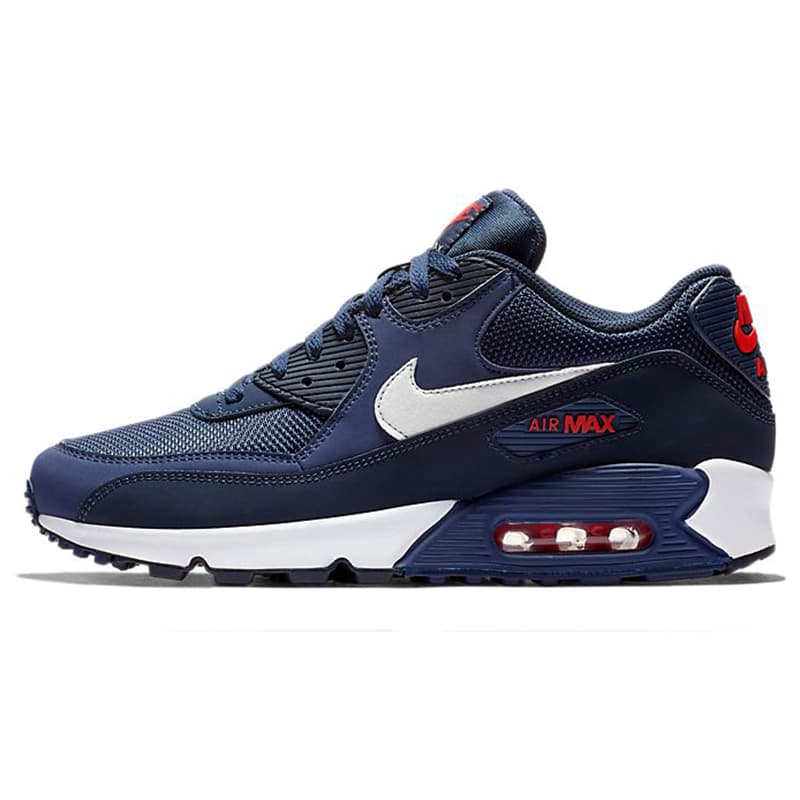 Chaussures de running légères et confortables pour hommes et femmes, rehaussées par un coussin d'air Nike AIRMAX90 rétro, un modèle très popula