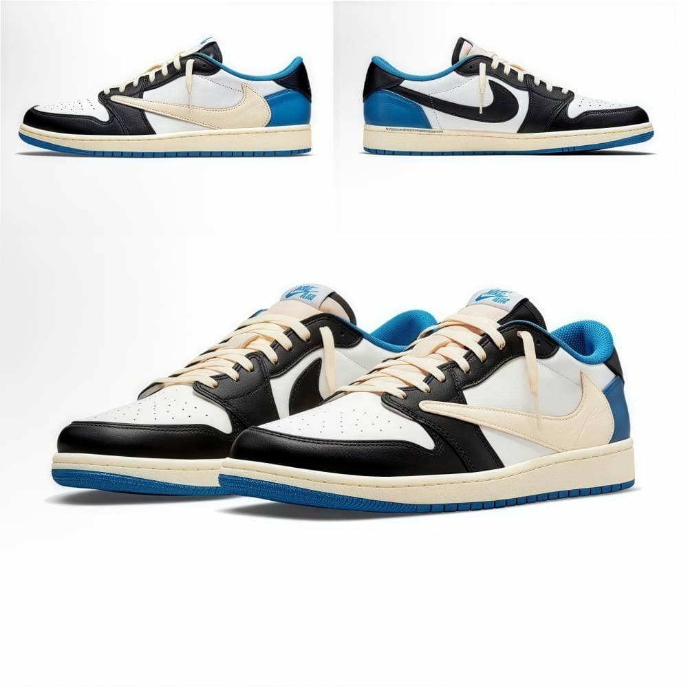 Nike Air Jordan 1 Low Medium Olive OG Canary Travis Scott Sports Retro Basketball Chaussures Baskets athlétiques Baskets Black Toe Shadow
