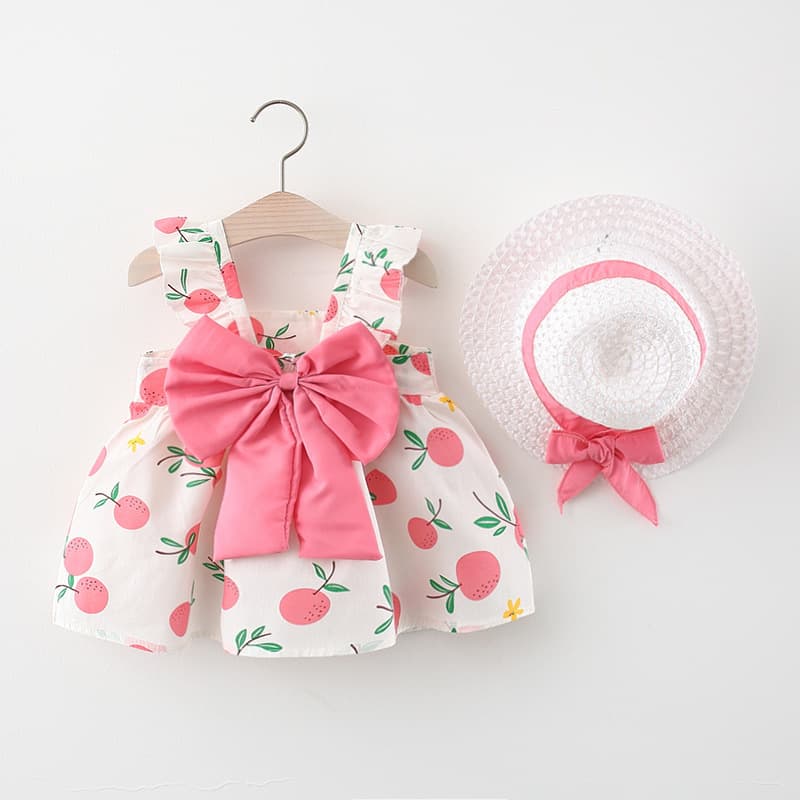 Summer New Princess Suspender Dress Baby Cotton Skirt Consignment Children's Clothing One Piece Consignment 1057