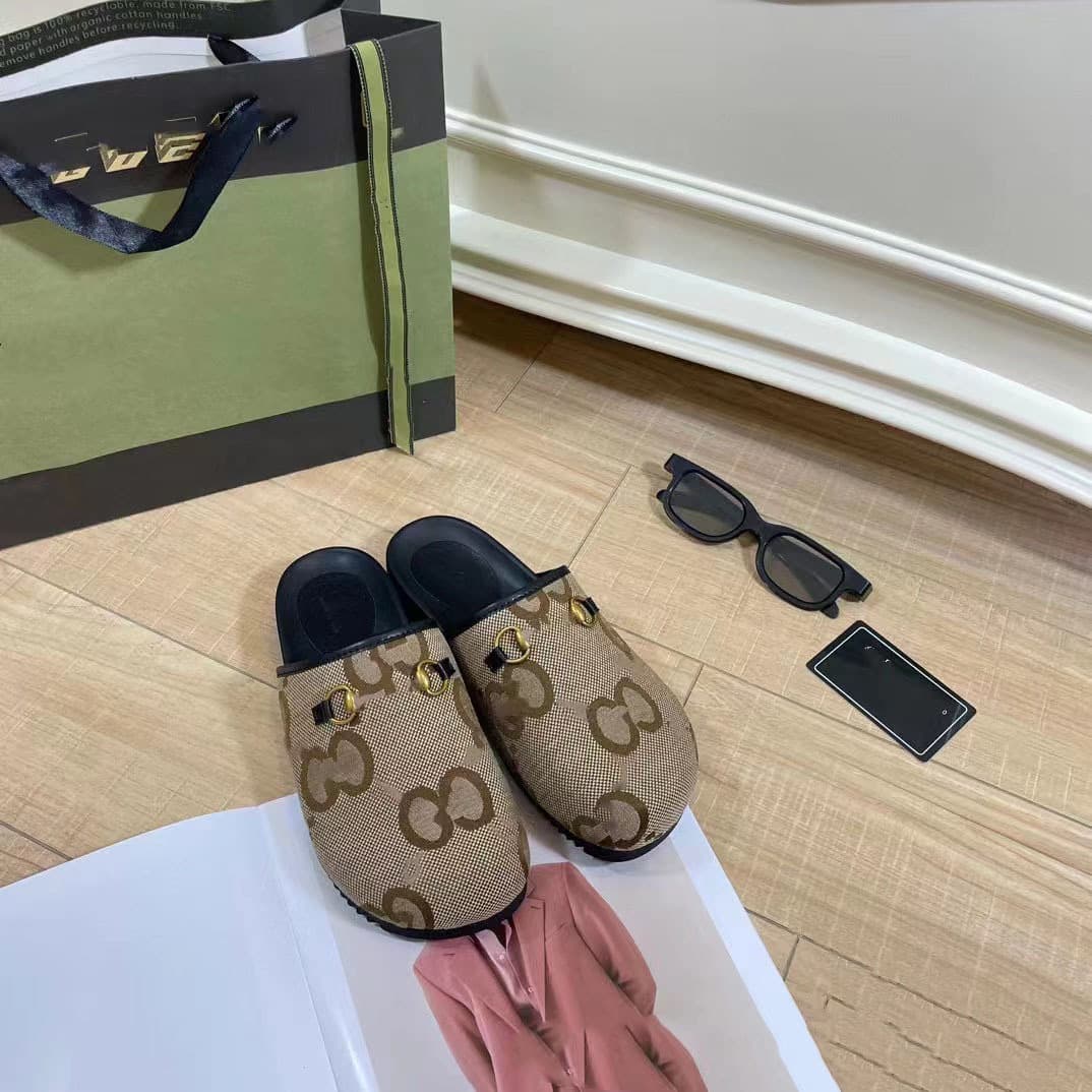 Chaussures plates brodées pour femmes, chaussures paresseuses décontractées avec mors de cheval