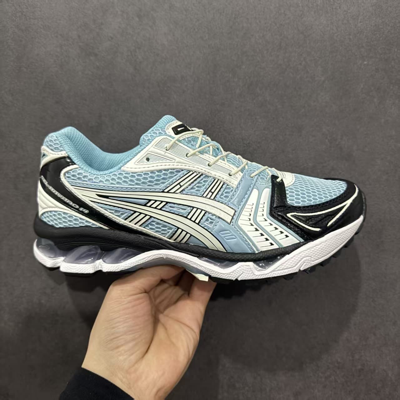 Chaussures de course basses en mesh Gel-Kayano14 originales, confortables, protectrices, amortissantes, durables et respirantes.