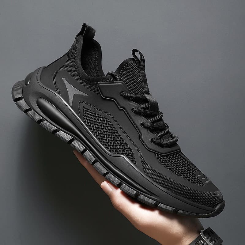 Breathable Sports Comfortable Hiking, Mesh Student Running Shoes, Fashionable And Simple Plus Size Men's Shoes