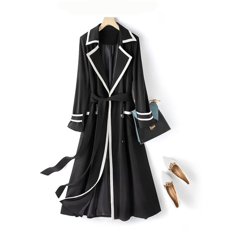 Women's fashion slimming long coat