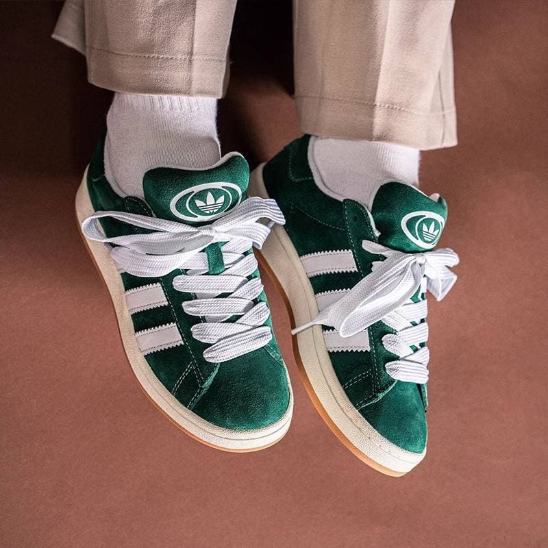 Origin Campus Chaussures rétro en cuir antidérapantes, résistantes à l'usure, légères et basses