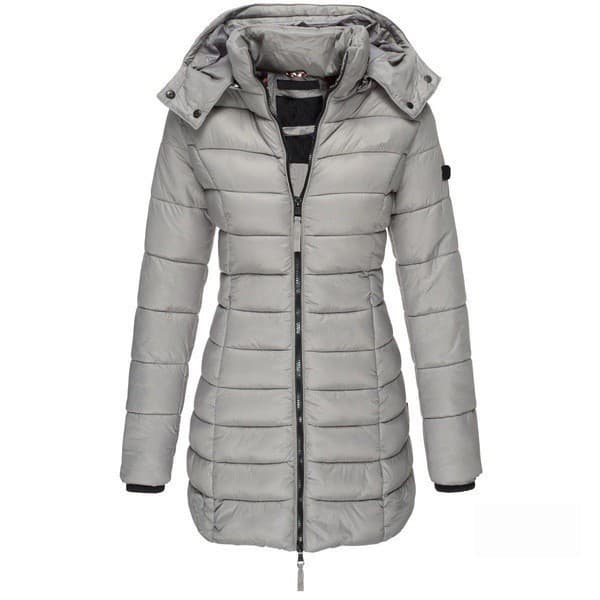 ​​Women’s Mid-Length Trench Coat – Slim Fit Cotton Jacket For Winter (Black, Grey, Khaki, Yellow, Red, Army Green, Navy, S-XXXL)​​