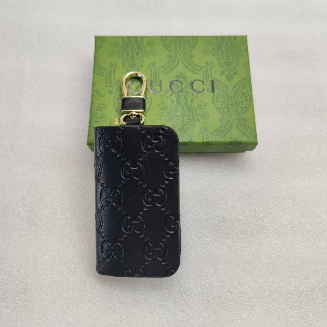 Sac à fermeture éclair unisexe simple pour clé de voiture, protection à la taille, mini porte-clés tendance