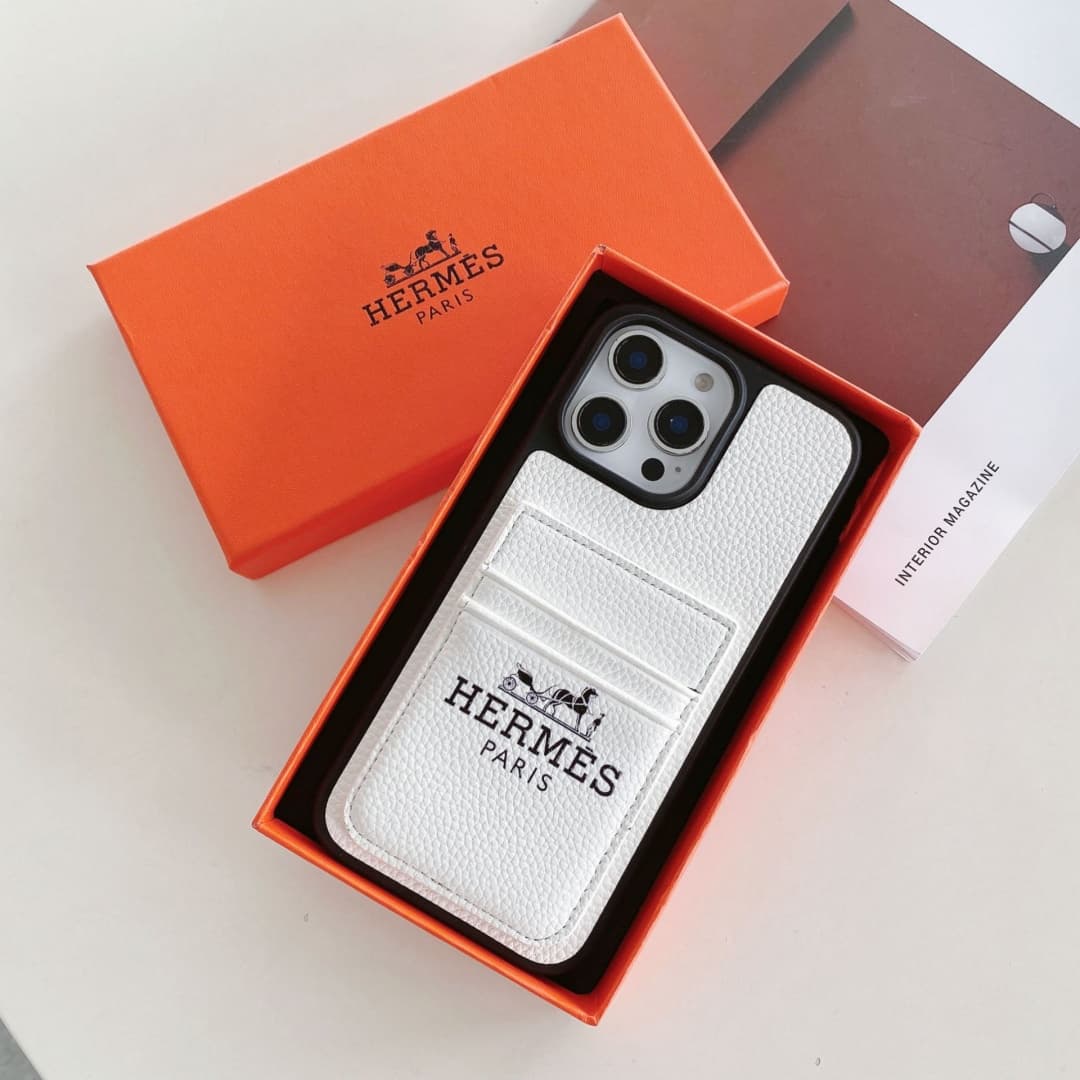 Nouvelle coque de luxe pour iPhone 17 Pro, compatible avec les modèles 14 et 12/13 pouces. Protection double emplacement pour cartes. Modèle simple