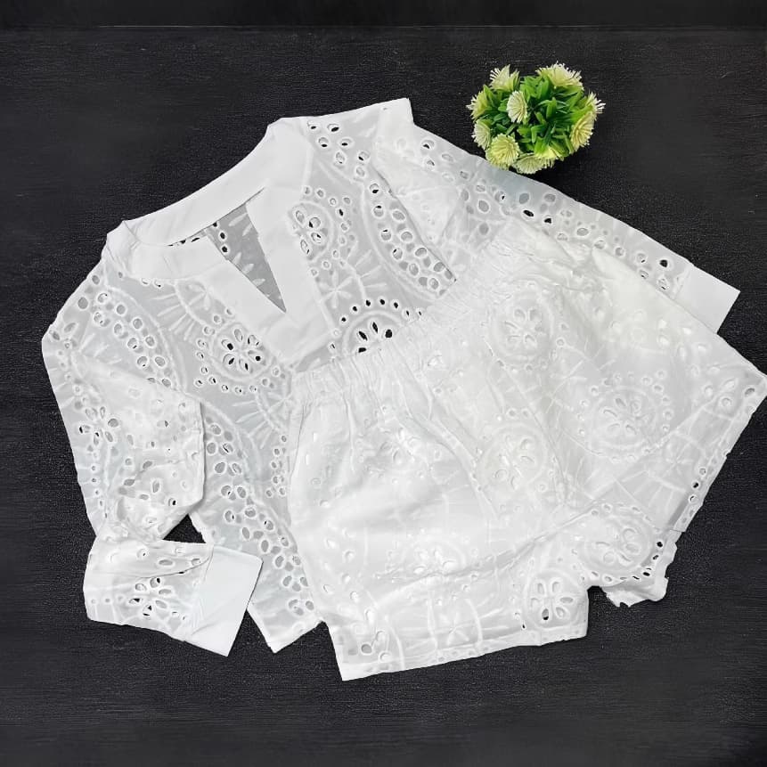 Women's Clothing Spring New Solid Color Long Sleeved V Neck Top Waist Shorts Casual Two Piece Suit