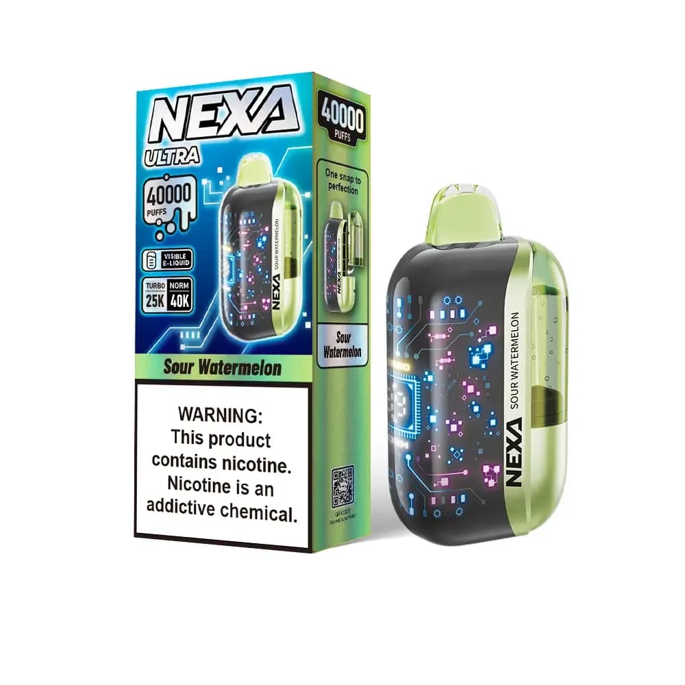 Kit de vape jetable Nexa Ultra 40K (800 mAh, 20 ml, 40 000 bouffées) (entrepôt UE)