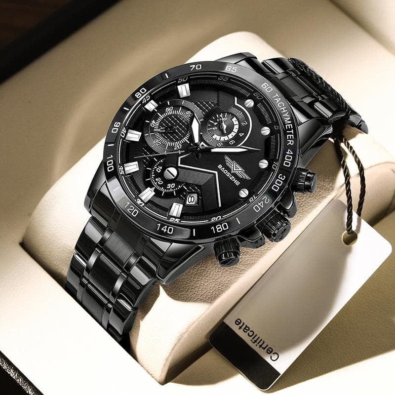 Smart Watches Domineering Black Warrior Student Watch Men's Multifunctional Men's Watch Mechanical Fully Automatic Waterproof Luminous Quartz Watch
