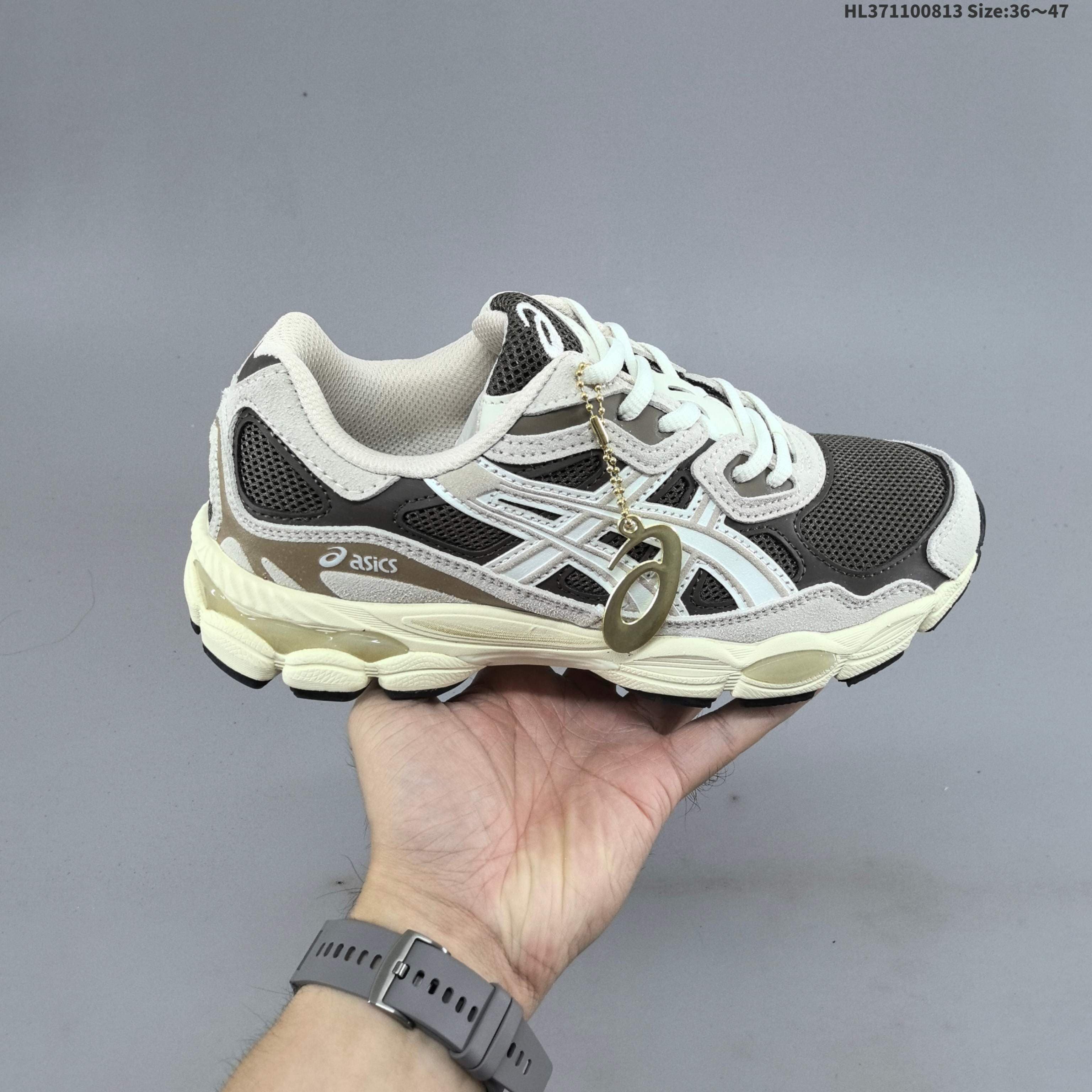 Chaussures de running Asics NYC Gels NYC Sneakers Cream Solar Power Pure Sier Outdoor Sneakers Sports Athleisure Trainers Fashion Daily Outfit 36-47