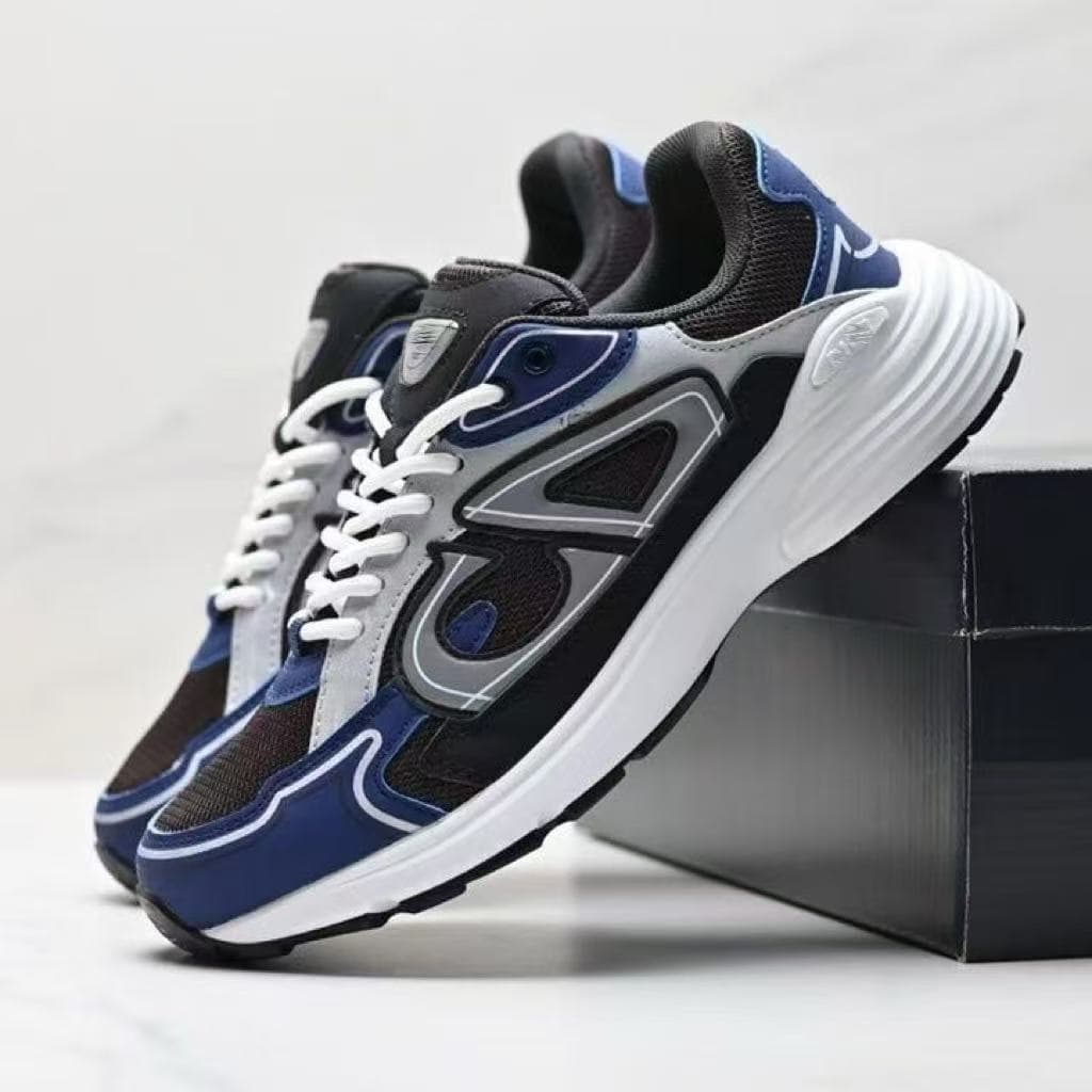 Nouveau CD Hot D Home Commerce transfrontalier européen Nouveau B30 Lettre Chaussures de sport homme et femme Papa polyvalentes mode décontractées