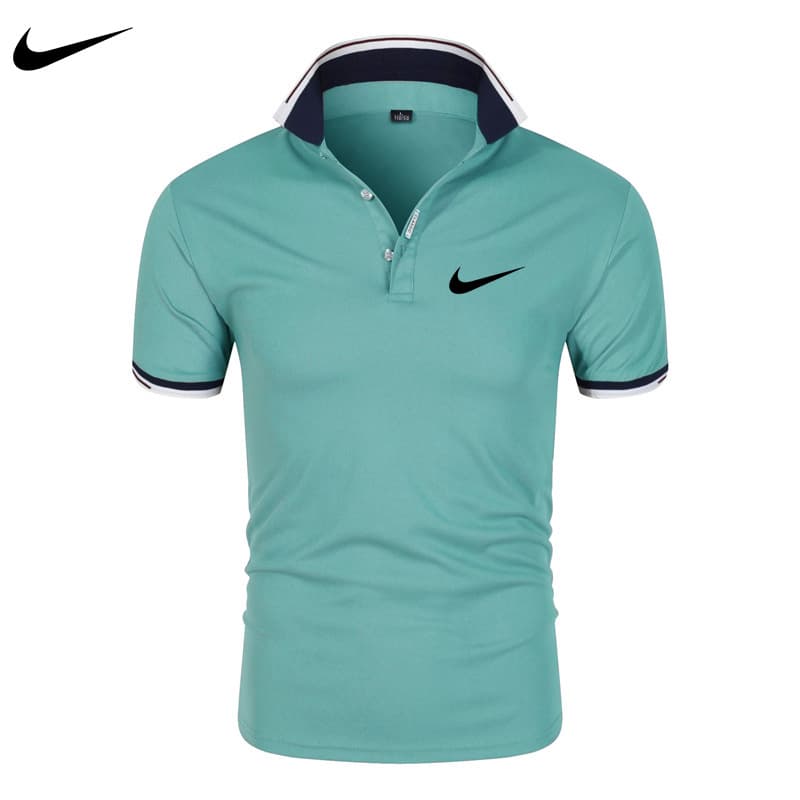 Polo à manches courtes pour hommes, haut respirant, décontracté, offre spéciale, nouvelle collection 2024