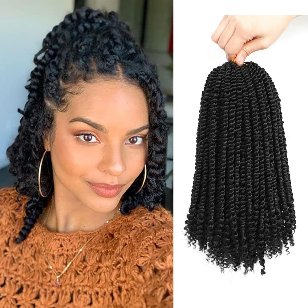Passion Twist Crochet Hair - Soft & Natural Look, Lightweight & Tangle-Free