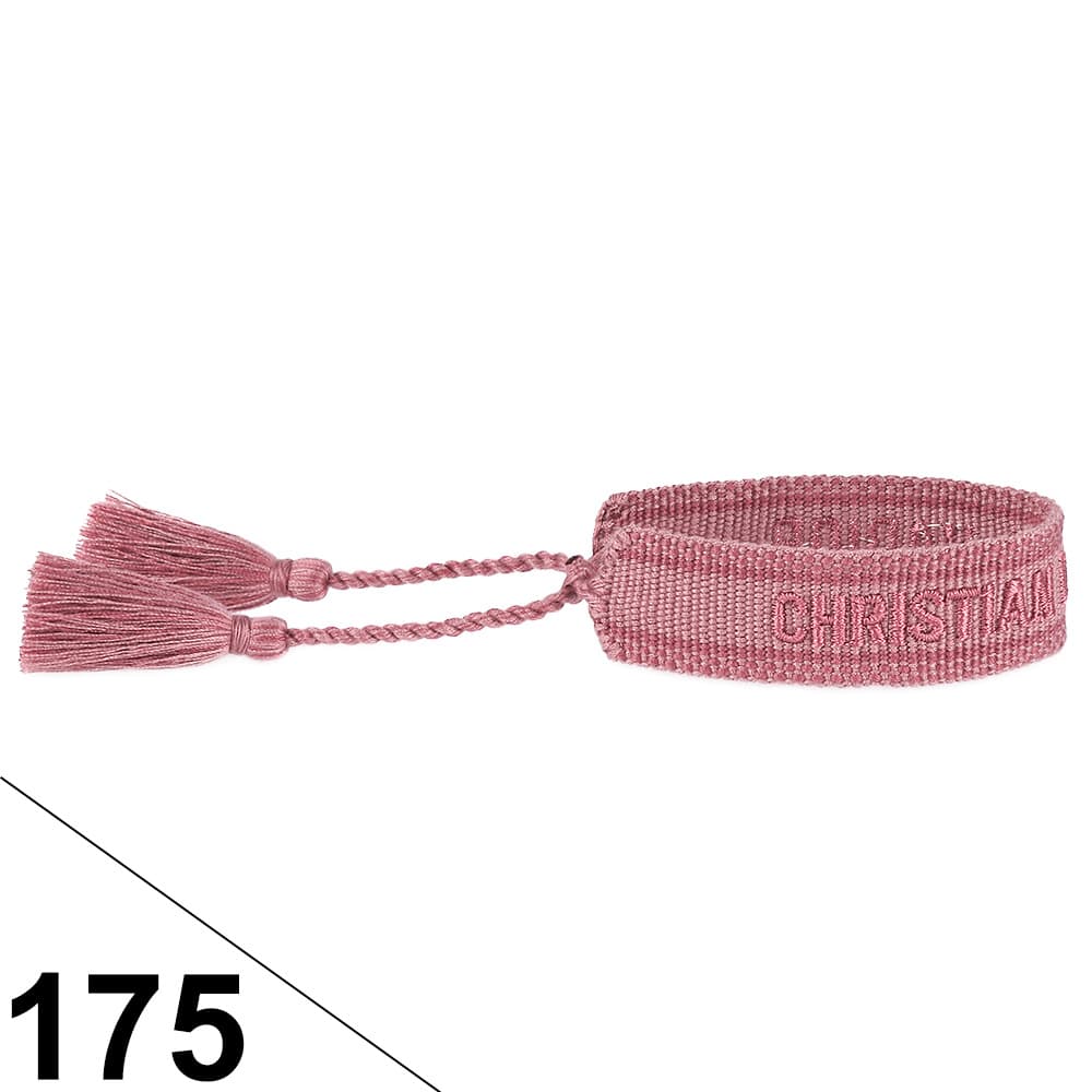 Bracelet unisexe tendance avec lettres tressées