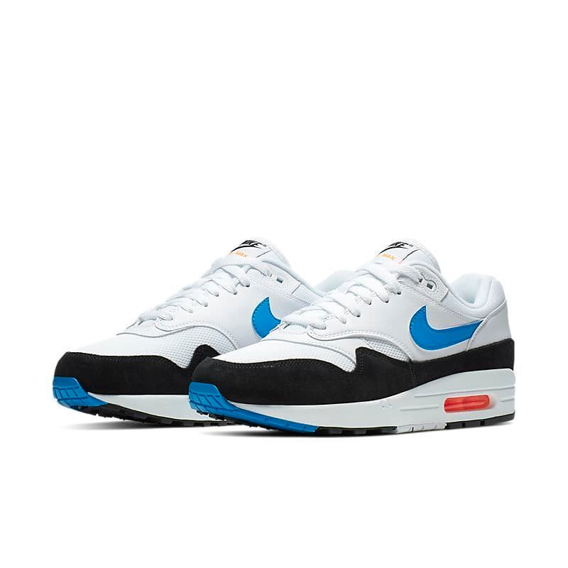 Baskets Air MaxS 1 87 Designer, chaussures de running pour hommes et femmes, bleu universitaire, pack City, Parra Live Together, bleu marine nuit, ro