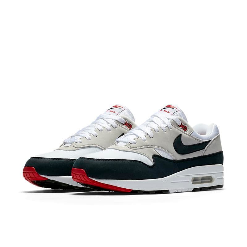 Baskets Air MaxS 1 87 Designer, chaussures de running pour hommes et femmes, bleu universitaire, pack City, Parra Live Together, bleu marine nuit, ro