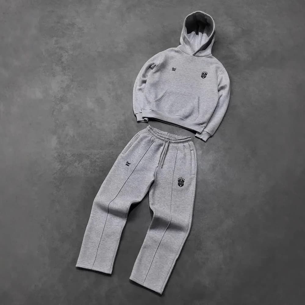 European And American Street Fashion Friends Men's Clothes Harajuku New Trend Style Goth High Street Retro Number Sports Suit