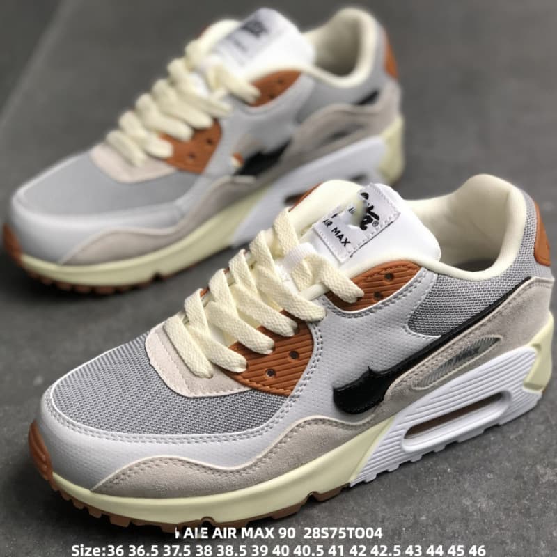 Cross-Border Max90 Retro Air-Cushi - Nouveau modèle color-block polyvalent pour le sport décontracté - Amorti et résistance à l'usure - Neuf