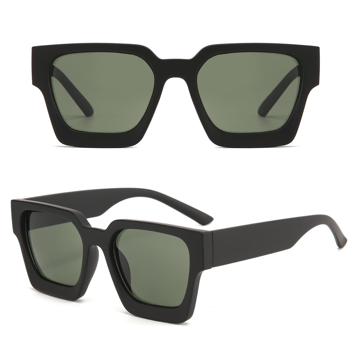 Men's Sunglasses New UV Protection Large Frame Square Frame Sunglasses Men's And Women's Neutral Sunglasses