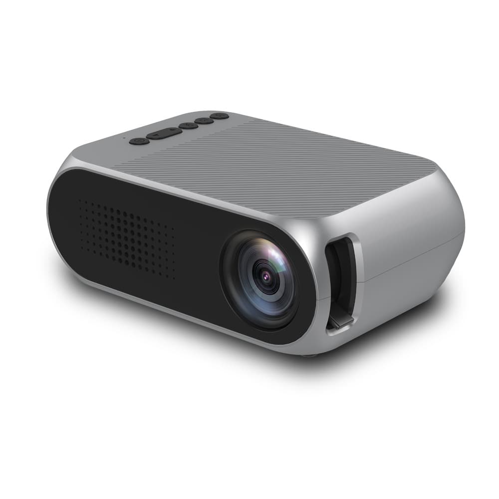 LED YG320 Built-in Battery Version HDMI USB TF AV Mini Projector Home Media HD Video Player