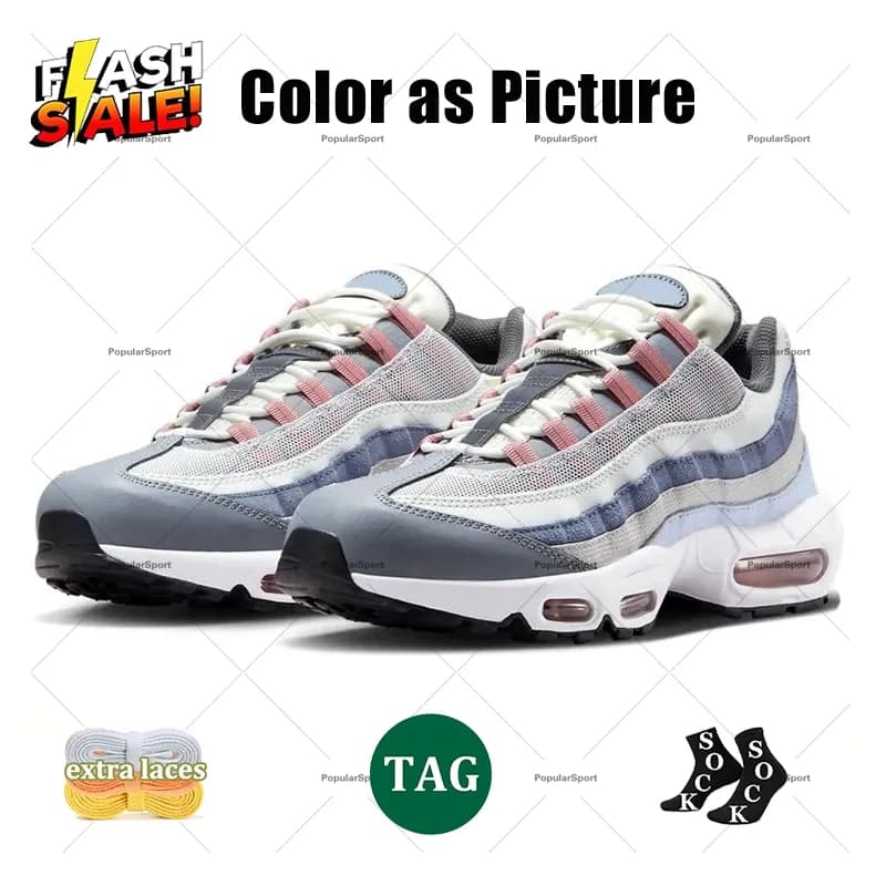 Chaussures de course pour hommes Designer 95 95s Triple White Black Royal Blue Next Nature Aegean Storm Sequoia Pink Beam Neon Olive