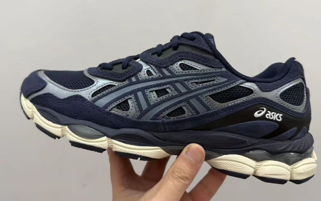 Version export de haute qualité des chaussures Asics Gel-NYC pour hommes, authentiques, fonctionnelles, rétro, tendance, antidérapantes et résist