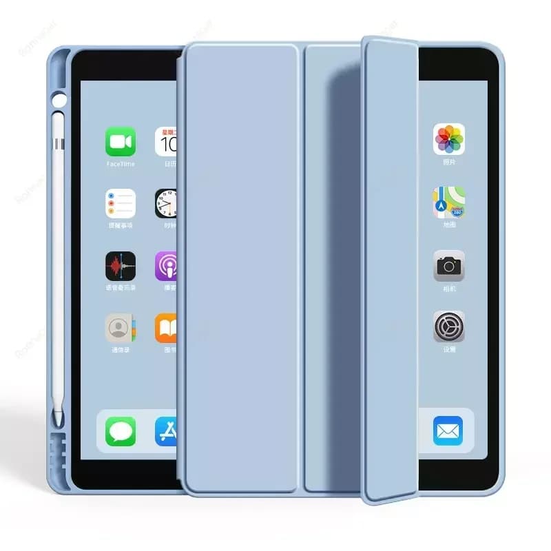 Pencil Holder Tablet Case For Ipad 11th A16 2025 10th Gen 10.9 Inch Air6 Air4 Air5 10.9 Cover IPad Pro11 M4 M2 10.2 Leather Case