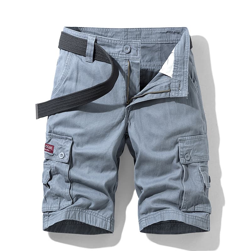 Summer Men's Fashionable Multi Pocket Workwear Shorts Thin Casual Fashion 95555