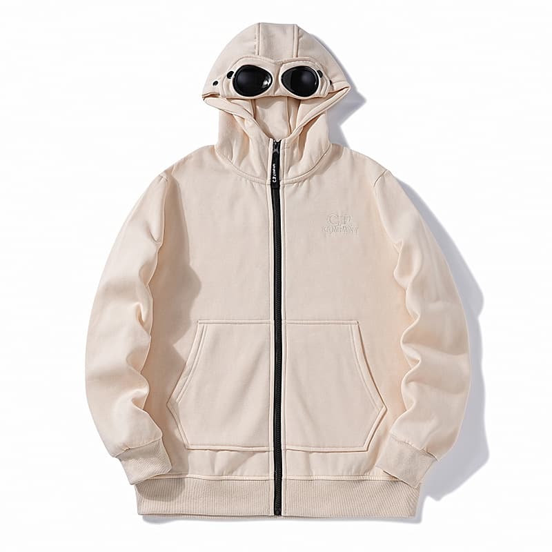 Veste de sport unisexe à capuche doublée polaire et fermeture éclair, au design classique avant-gardiste et fonctionnel, de la marque Cross-border