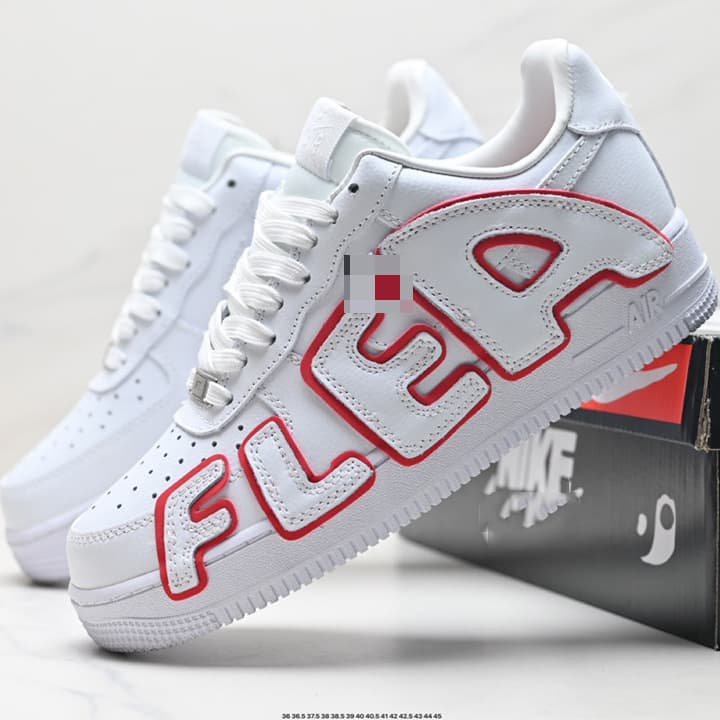 Baskets Putian Pure Original Air Force One, chaussures de course unisexes Pippen Skateboard à grandes lettres, polyvalentes pour la rue