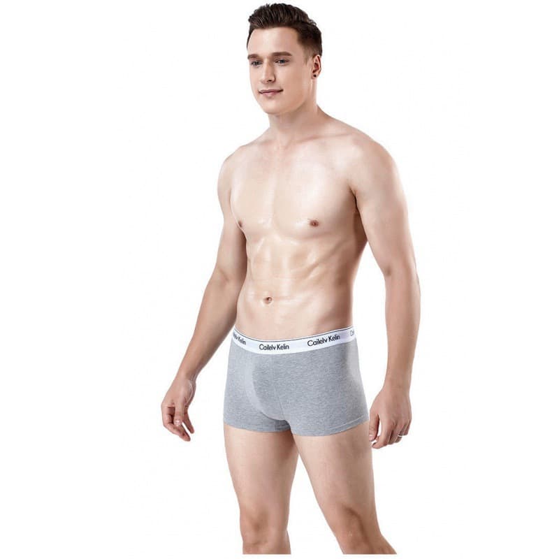 Sous-vêtements pour hommes, boxers en pur coton respirants