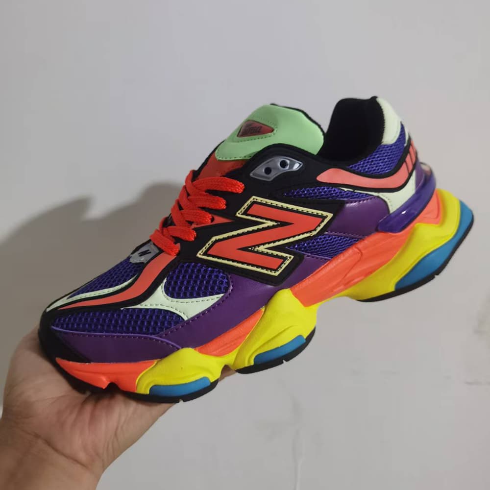 Nouvelles chaussures de sport décontractées Bailun Nb9060 pour hommes et femmes, en maille respirante et légère.