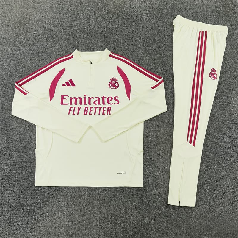 2627 Nouvelle saison Real Madrid CF RMC Tenues d'entraînement sportives pour adultes et enfants