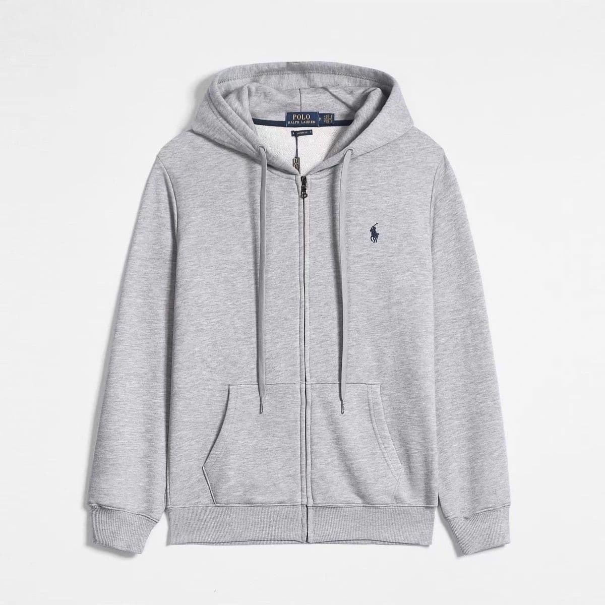 Ensemble à capuche Pony pour homme, pull zippé, sweat à capuche Paul, ensemble à capuche ample