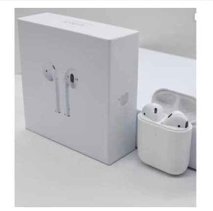 Airpods 2 - Écouteurs de chargement sans fil – Gps Bluetooth Réduction du bruit, Siri, Pop Up, Space Audio