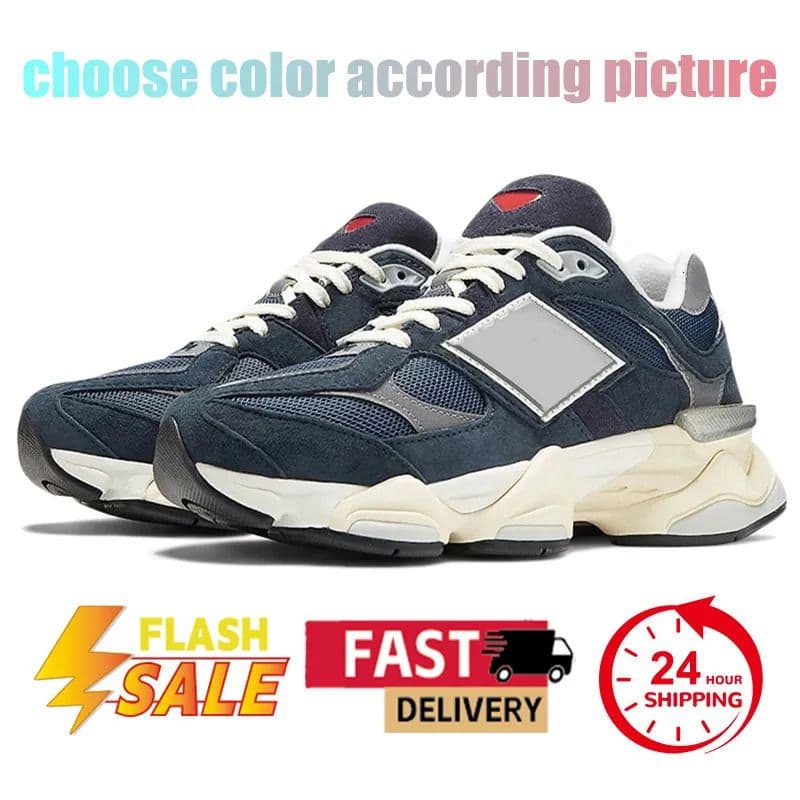 Chaussures de course New Balance 9060 Triple Black Blanc Bleu Rose Gris Marron Homme Femme Outdoor Trainers Baskets Pointures 36-46