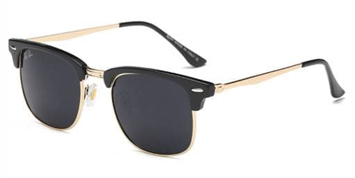 Hot selling outdoor cycling sun protection sunglasses for men and women, black box trendy and versatile sports driver glasses