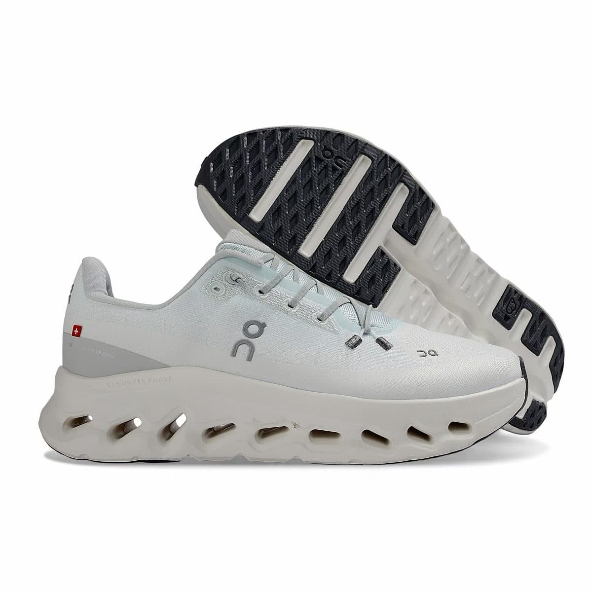 Chaussures de sport légères Cloud-Tech, semelle amortissante creuse, mesh respirant, lacets, modèle unisexe