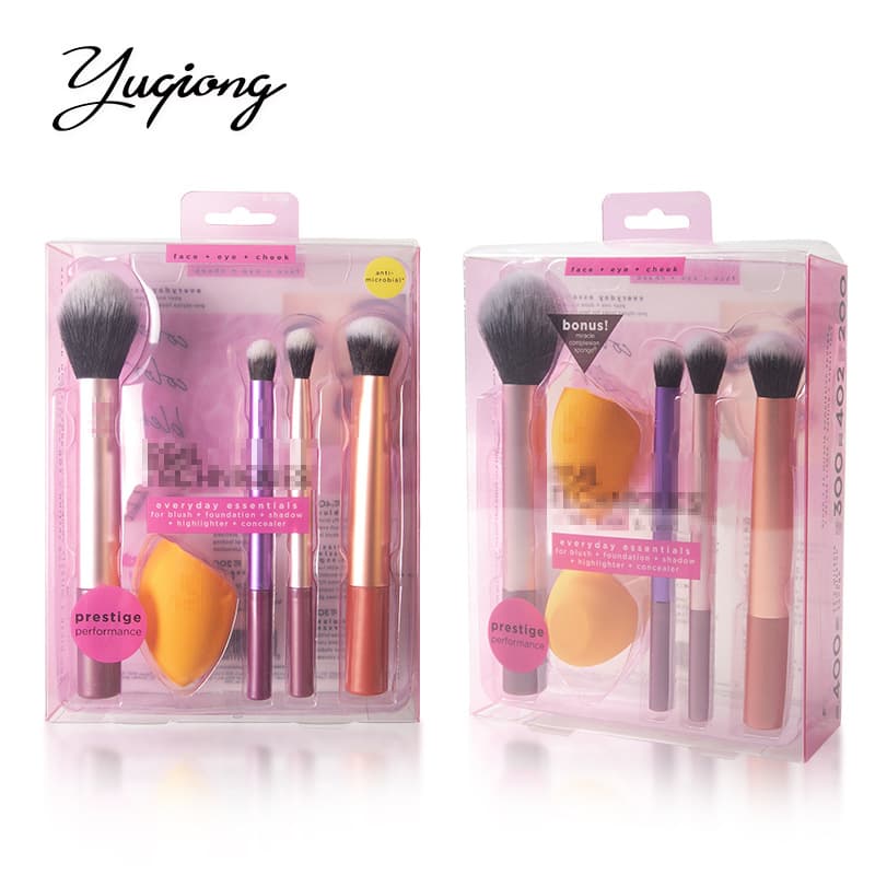 Makeup Brush Set Brush Set Portable With Beauty Egg