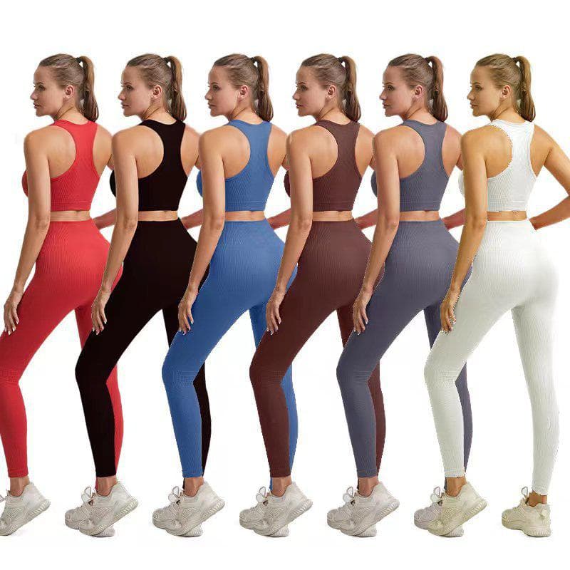 High Waist Yoga Pants For Women - Tummy Control Workout Leggings With Butt Lifting Design, Seamless Stretchy Gym Running Pants For Women