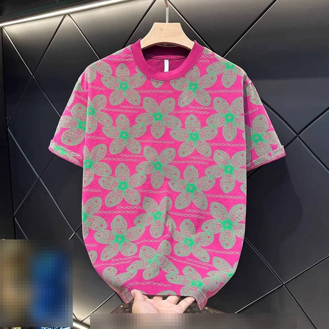 Men's Clothing Men's Short Sleeve Crew Neck T-Shirt Color Block Print Summer Style Cool And Stylish Designer Popular Online