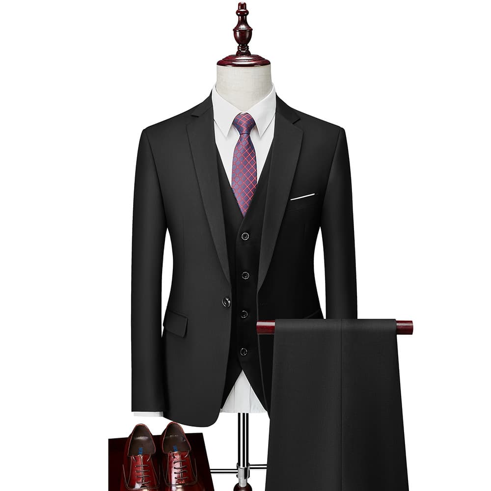 Men's Clothing professional suits suits three piece suits business men's suits free ironing formal wear