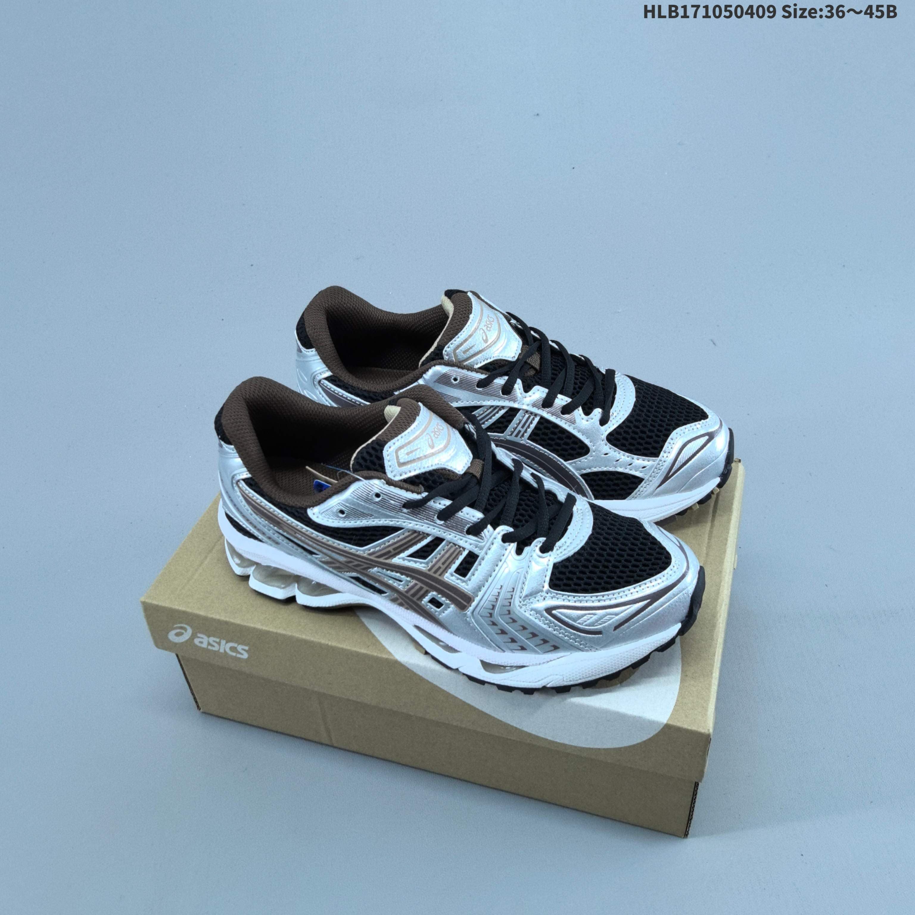 Chaussures de course Asics Gel-Kayano 14 Sports, décontractées, respirantes et professionnelles avec amorti.