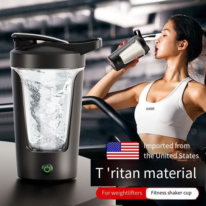 Fully Automatic Shake Cup Portable Sports Fitness Protein Powder Milkshake Net Celebrity Lazy Water Cup Coffee Electric Stirring Cup